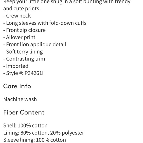 *Clearance-final price*New w/tags Boppy Sleep sack 0-3 months - Picture 3 of 5